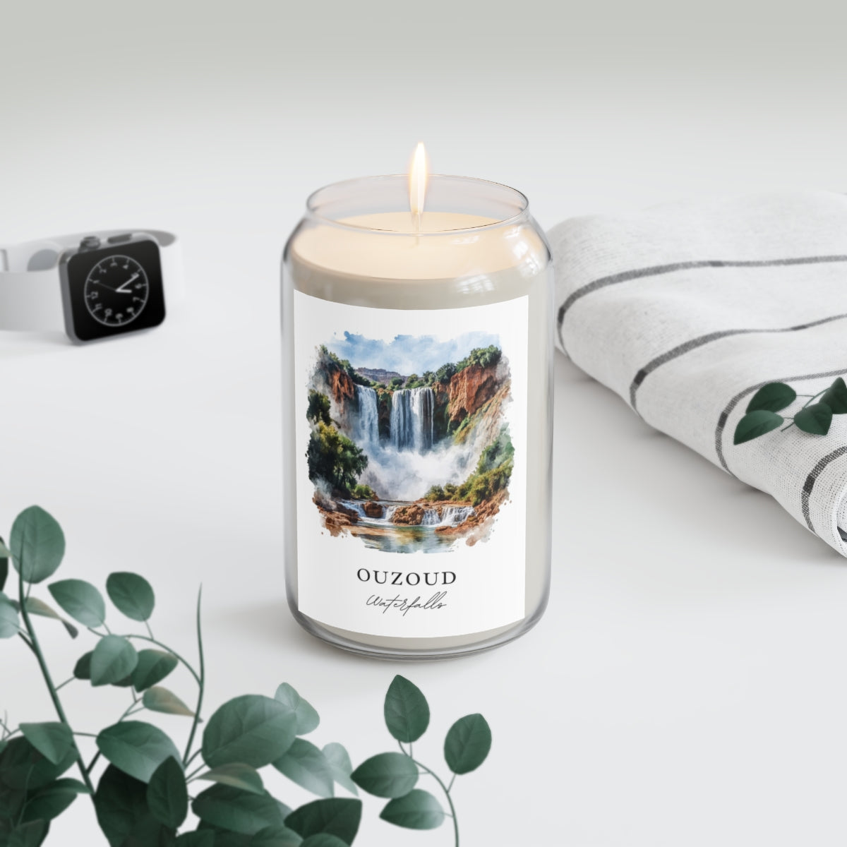 Ouzoud, Waterfalls scented soy candle