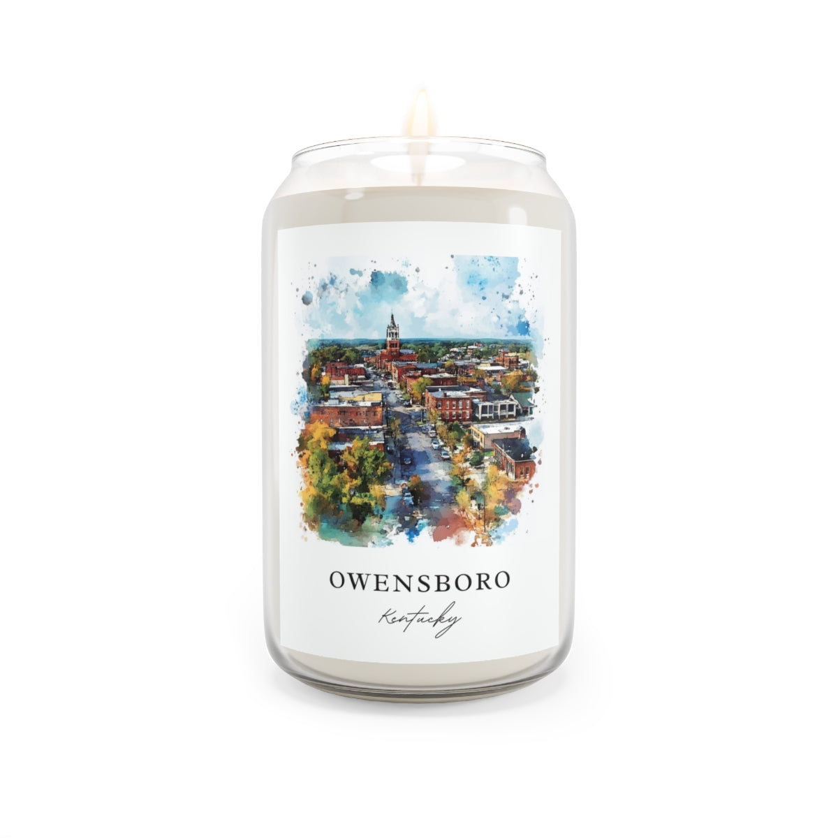Owensboro, Kentucky scented soy candle