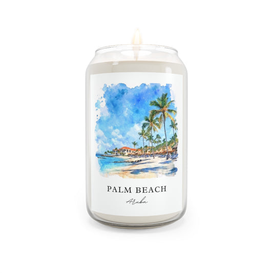 Palm Beach, Aruba scented soy candle