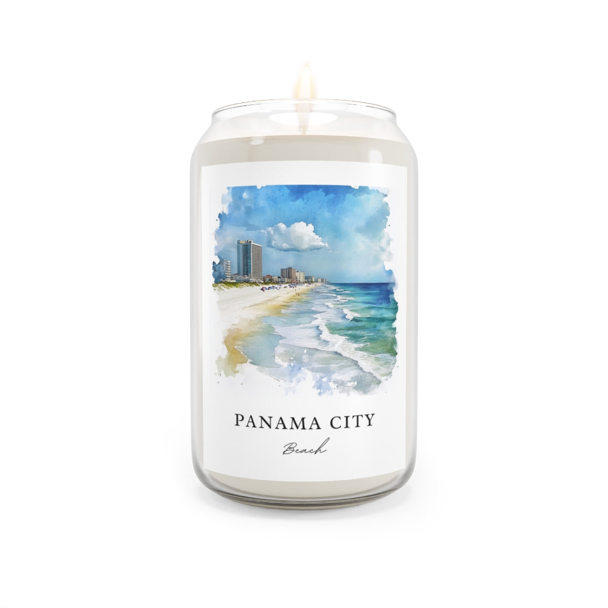 Panama City, Beach scented soy candle