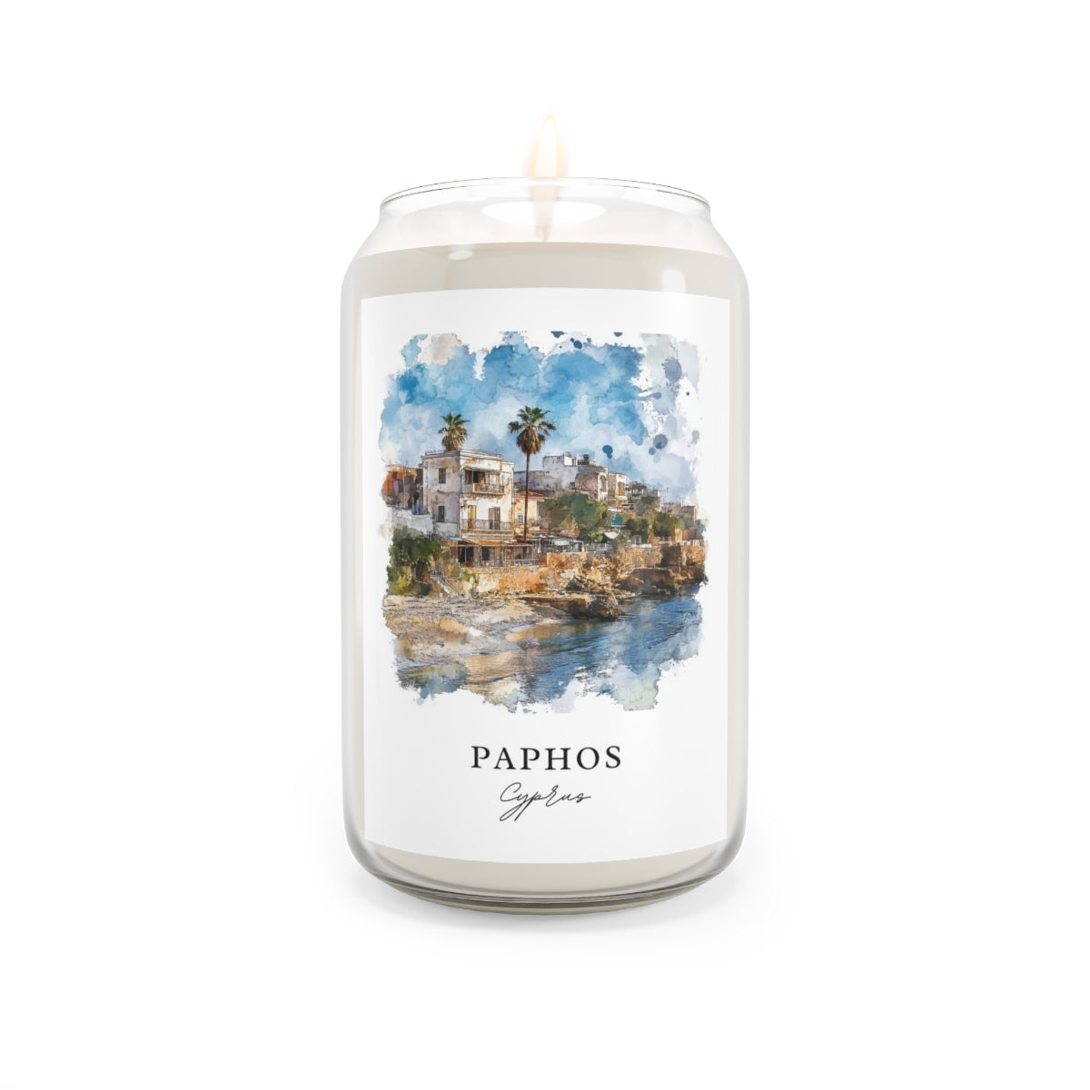 Paphos, Cyprus scented soy candle