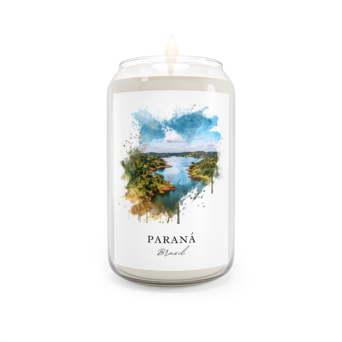 Paraná, Brazil scented soy candle