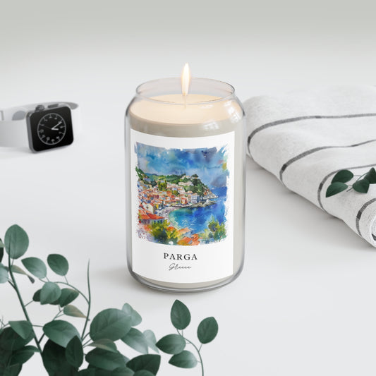 Parga, Greece scented soy candle