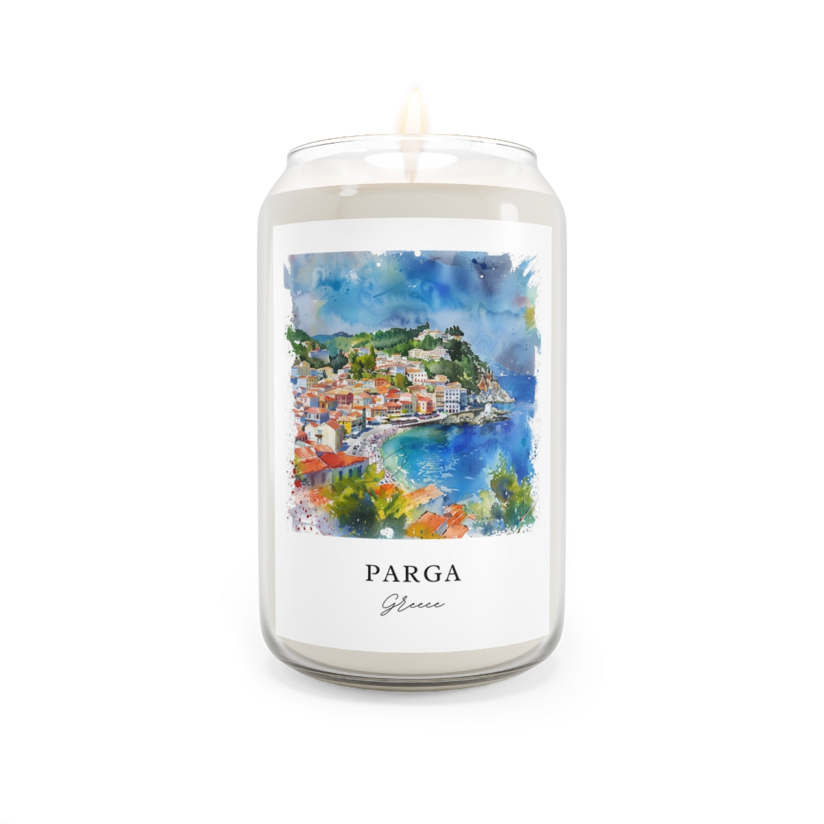Parga, Greece scented soy candle