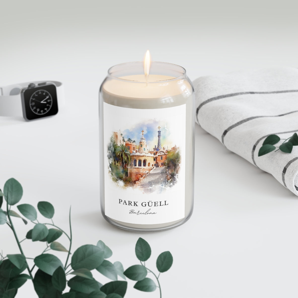Park Güell, Barcelona scented soy candle