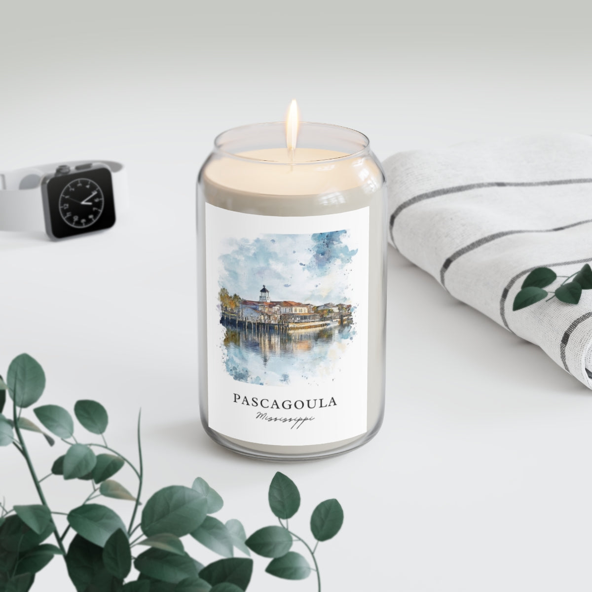 Pascagoula, Mississippi scented soy candle