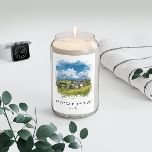 Pastaza Province, Ecuador scented soy candle