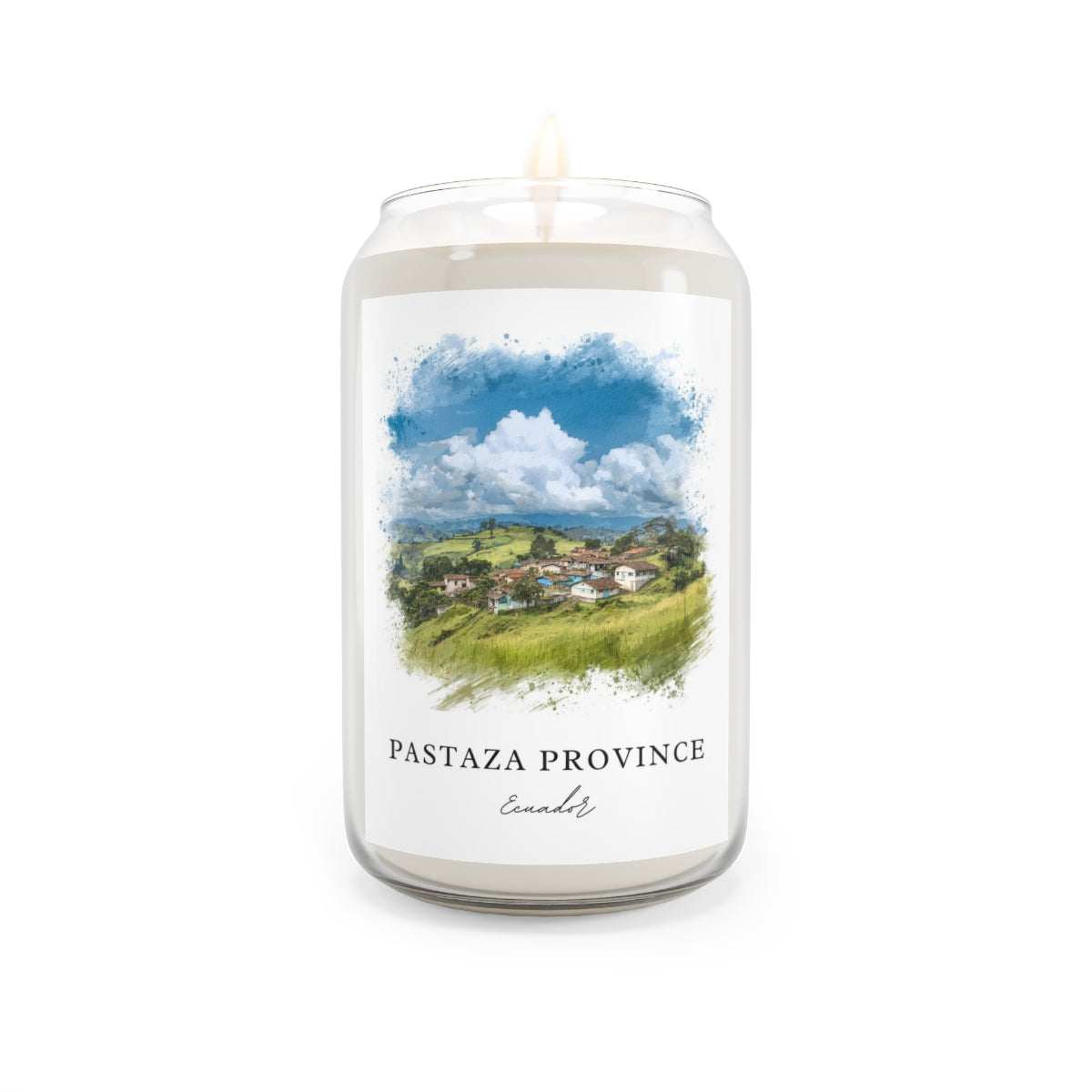 Pastaza Province, Ecuador scented soy candle