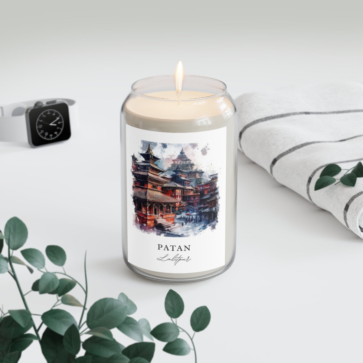 Patan, Lalitpur scented soy candle