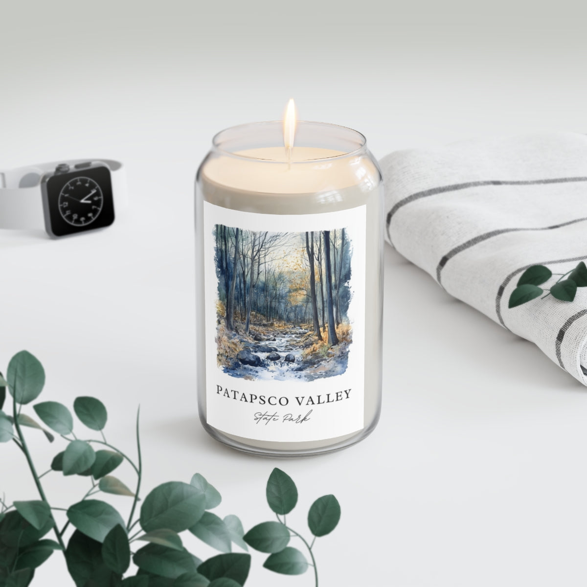 Patapsco Valley, State Park scented soy candle