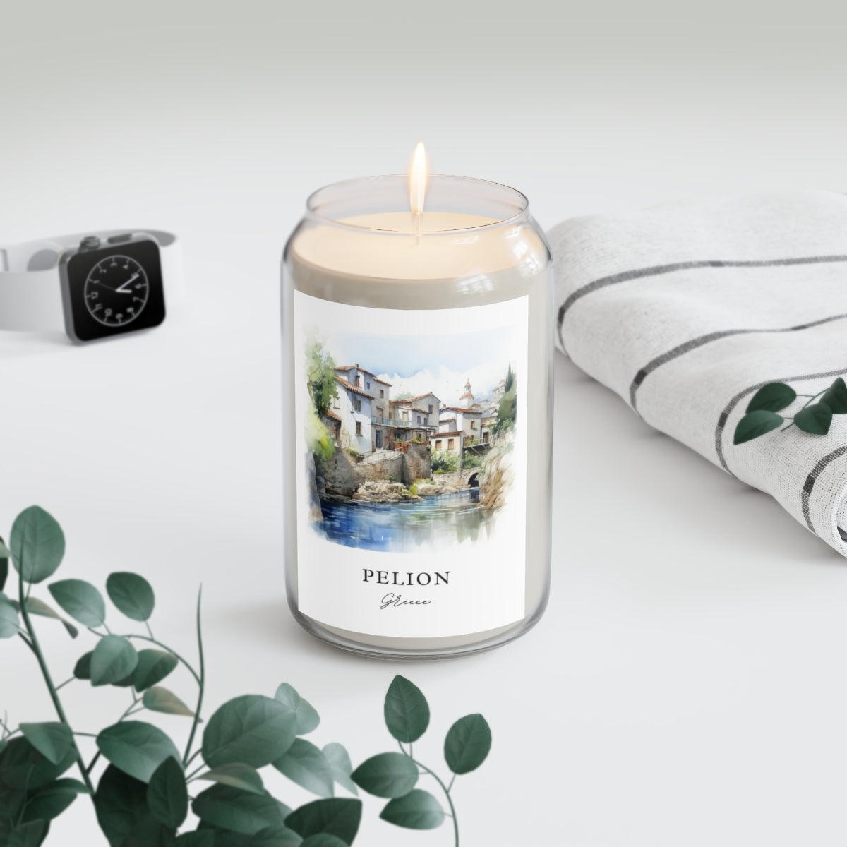 Pelion, Greece scented soy candle