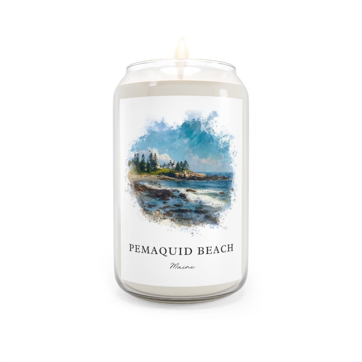 Pemaquid Beach, Maine scented soy candle