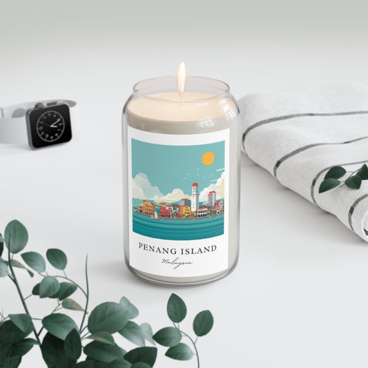 Penang Island, Malaysia scented soy candle