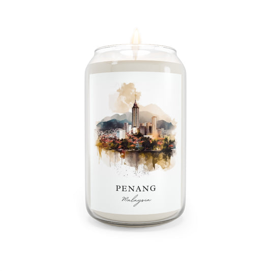 Penang, Malaysia scented soy candle