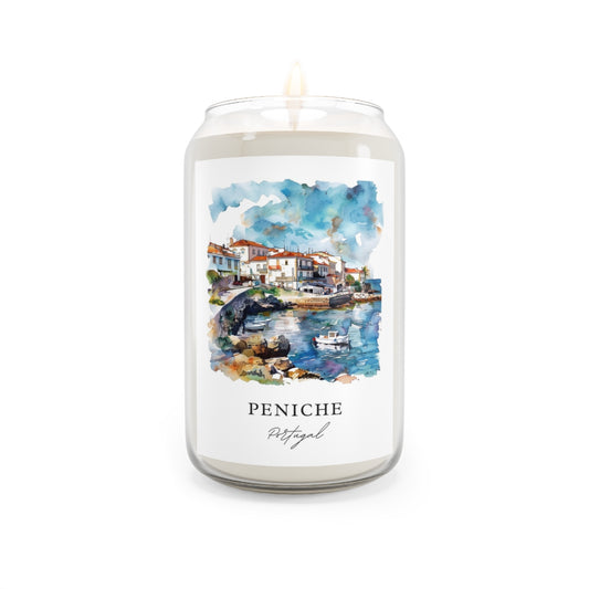Peniche, Portugal scented soy candle