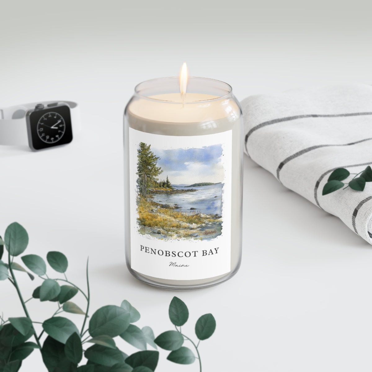 Penobscot Bay, Maine scented soy candle
