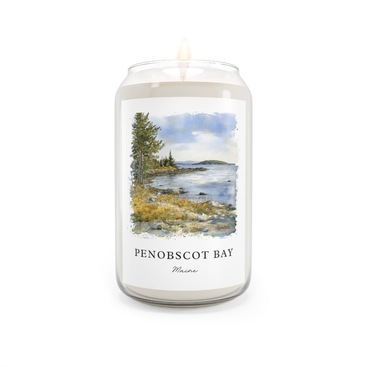 Penobscot Bay, Maine scented soy candle