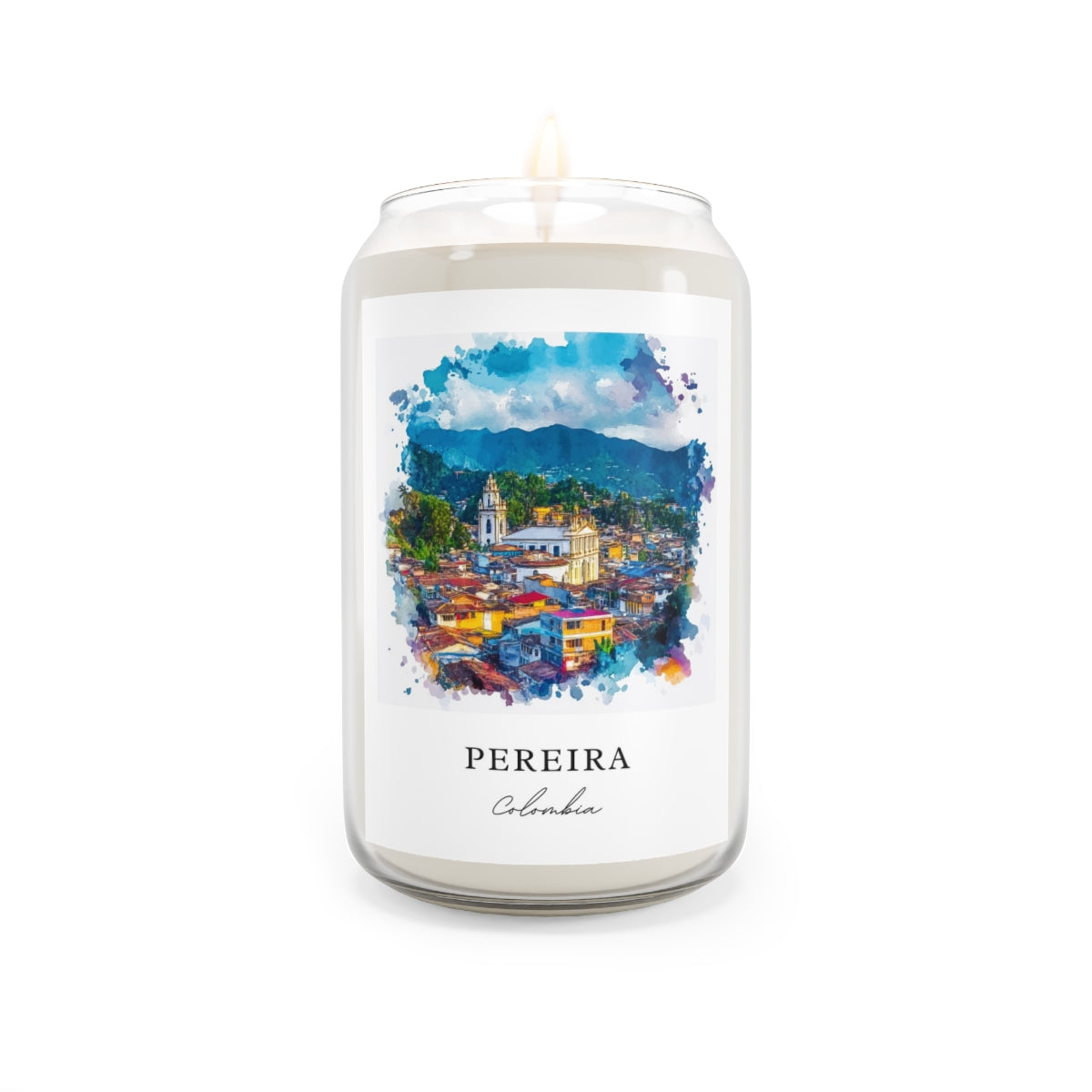 Pereira, Colombia scented soy candle