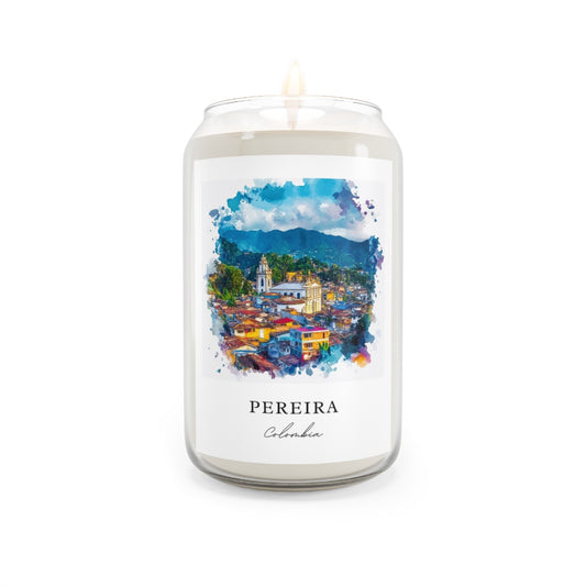 Pereira, Colombia scented soy candle