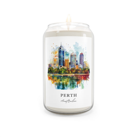 Perth, Australia scented soy candle