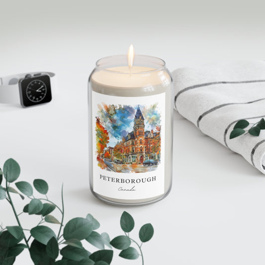 Peterborough, Canada scented soy candle