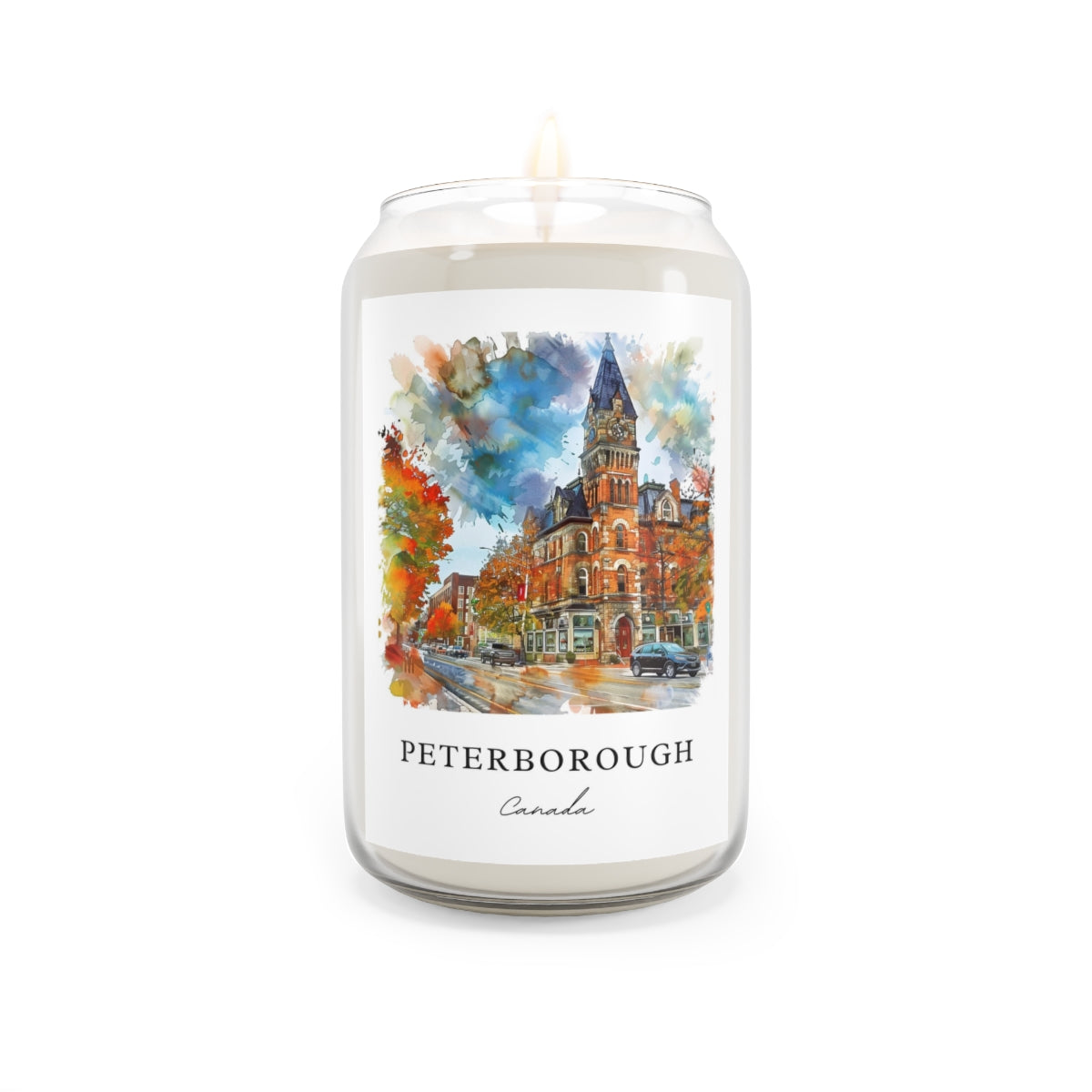 Peterborough, Canada scented soy candle