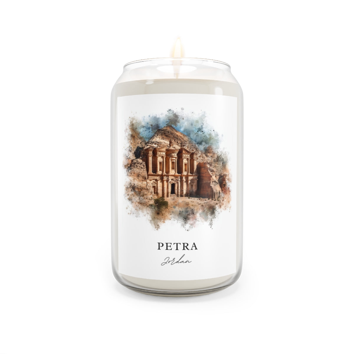 Petra, Jordan scented soy candle