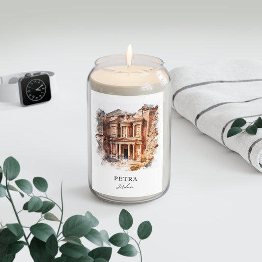 Petra, Jordan scented soy candle