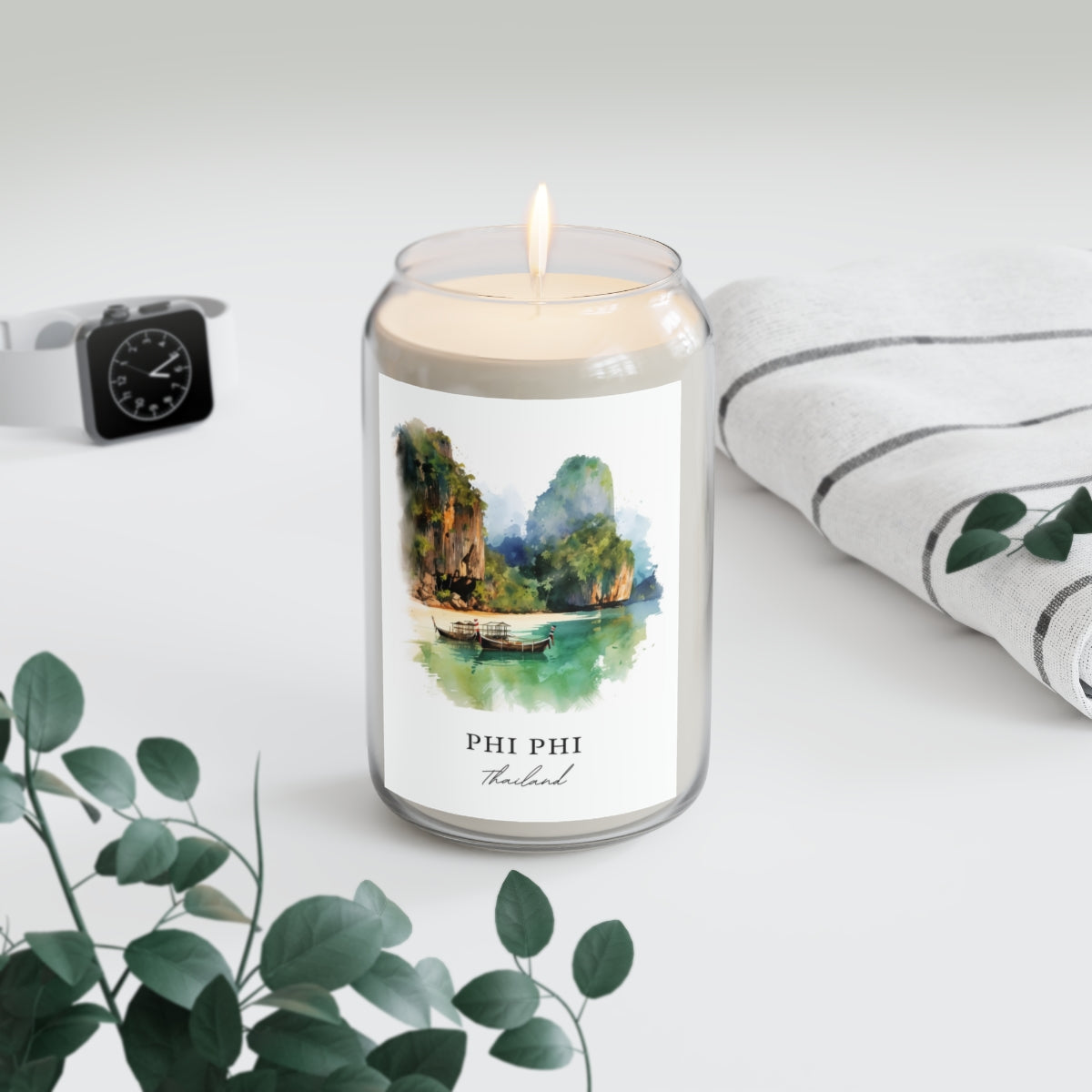 Phi Phi, Thailand scented soy candle