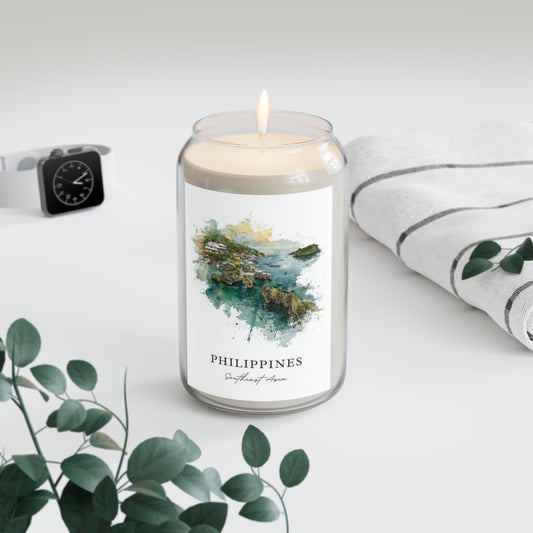 Philippines, Southeast Asia scented soy candle
