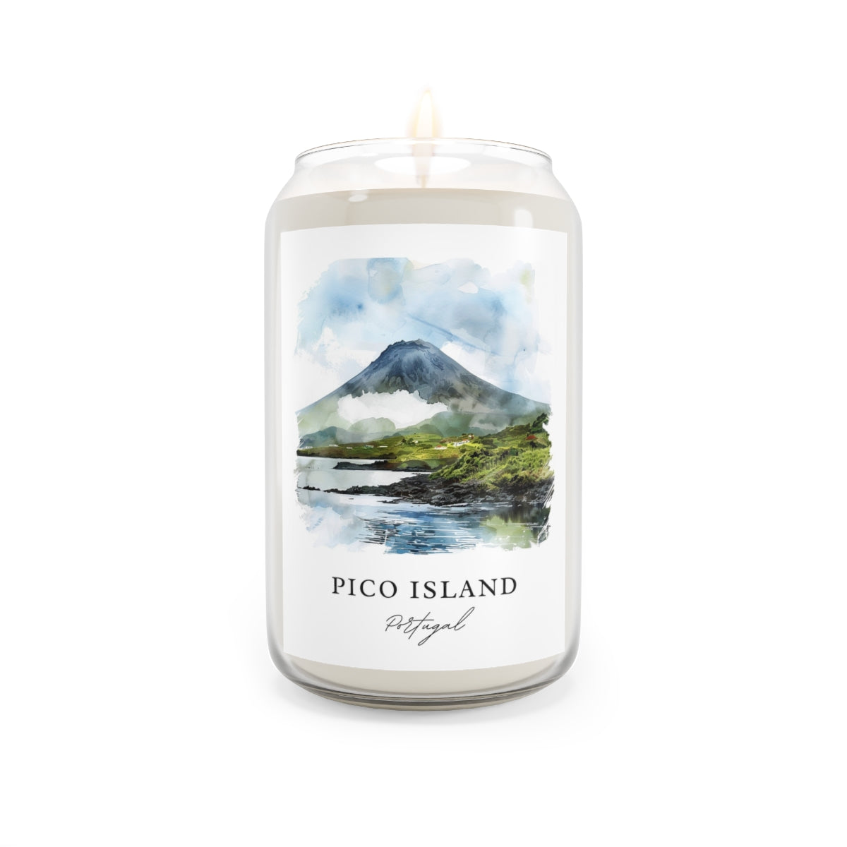 Pico Island, Portugal scented soy candle