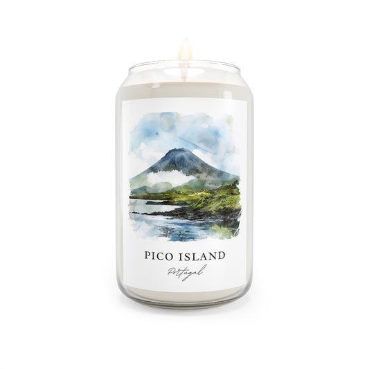 Pico Island, Portugal scented soy candle