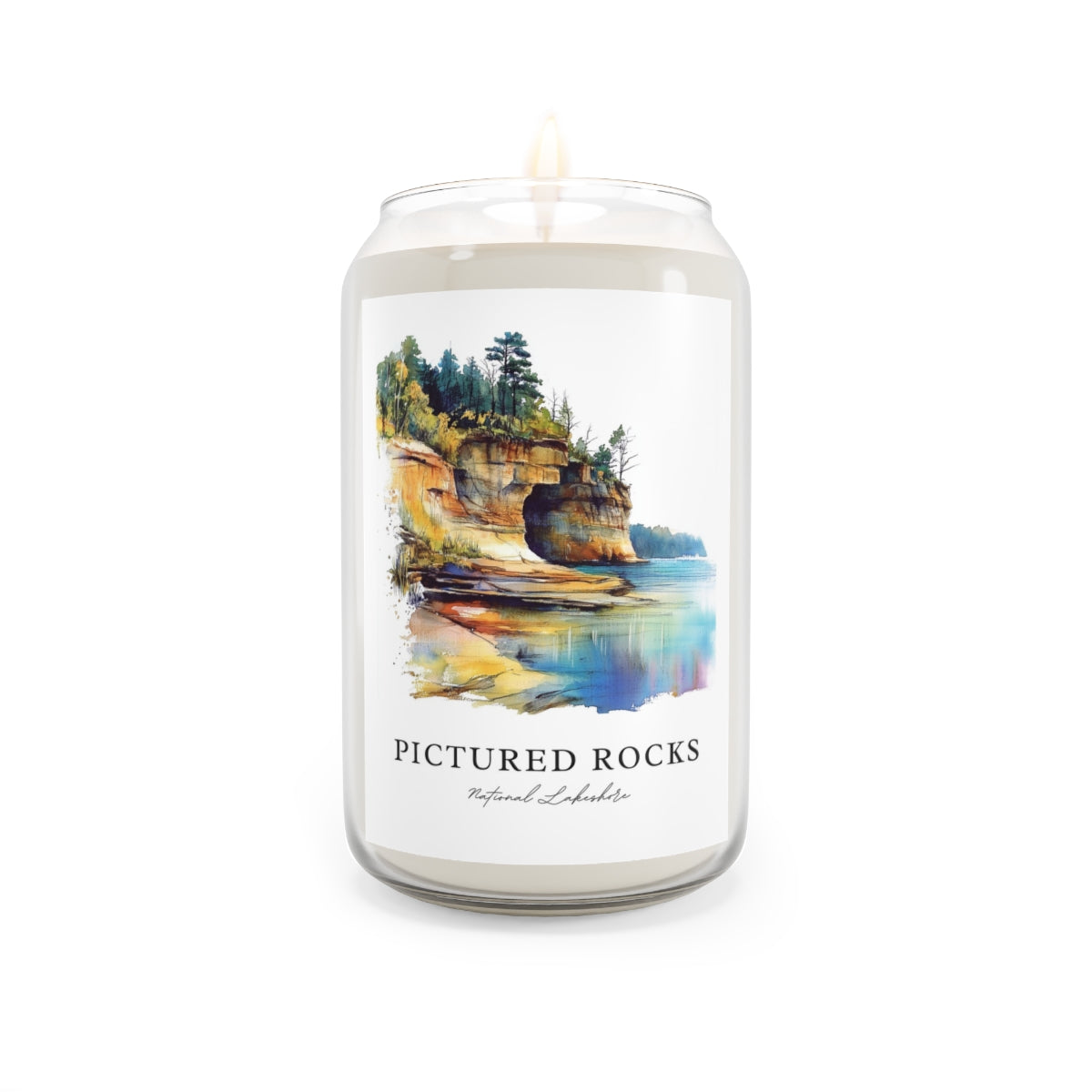 Pictured Rocks, National Lakeshore scented soy candle