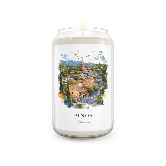 Pinos, Mexico scented soy candle