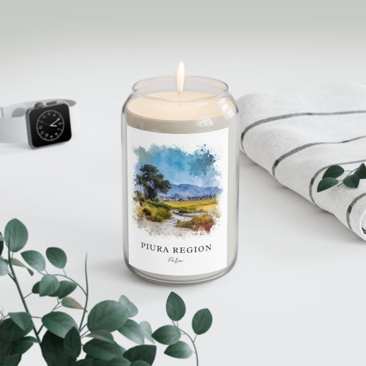 Piura Region, Peru scented soy candle