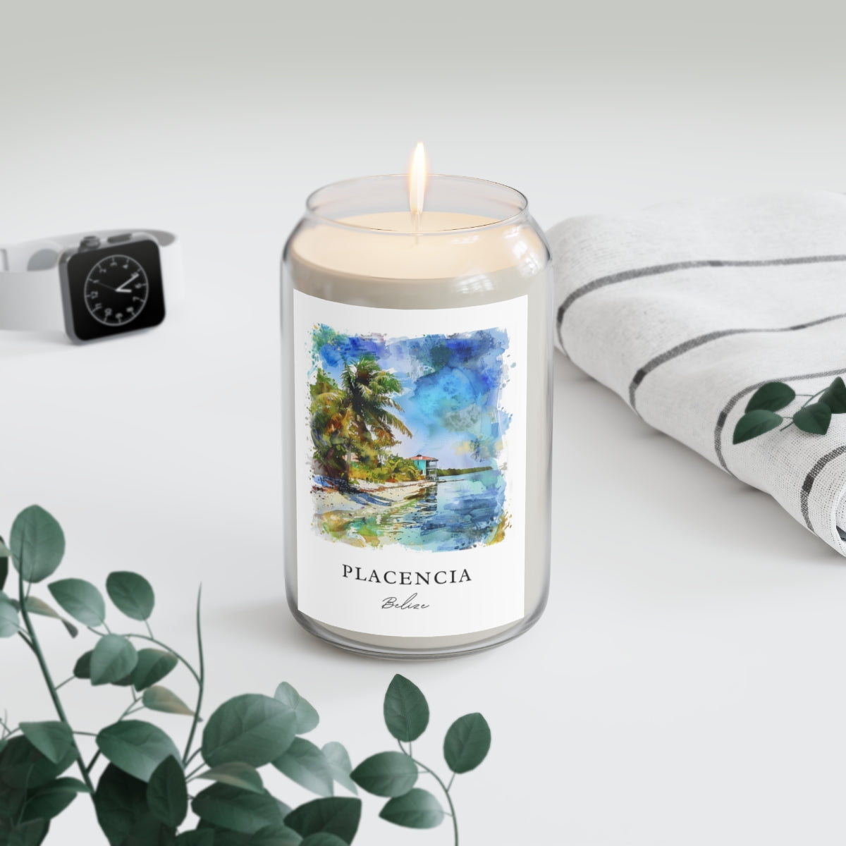 Placencia, Belize scented soy candle