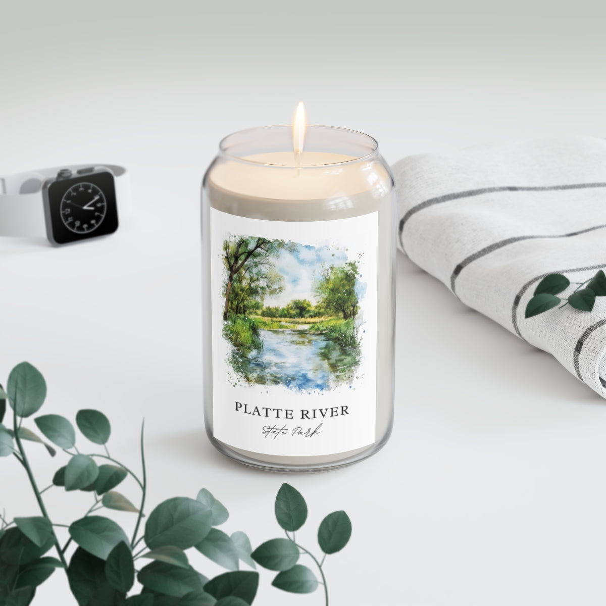 Platte River, State Park scented soy candle