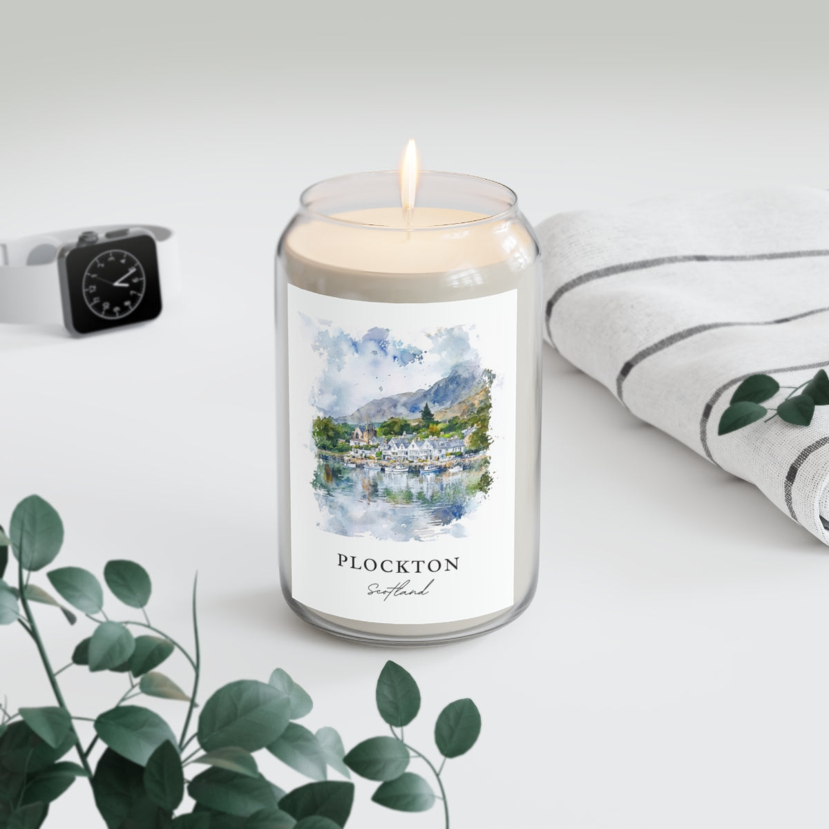 Plockton, Scotland scented soy candle