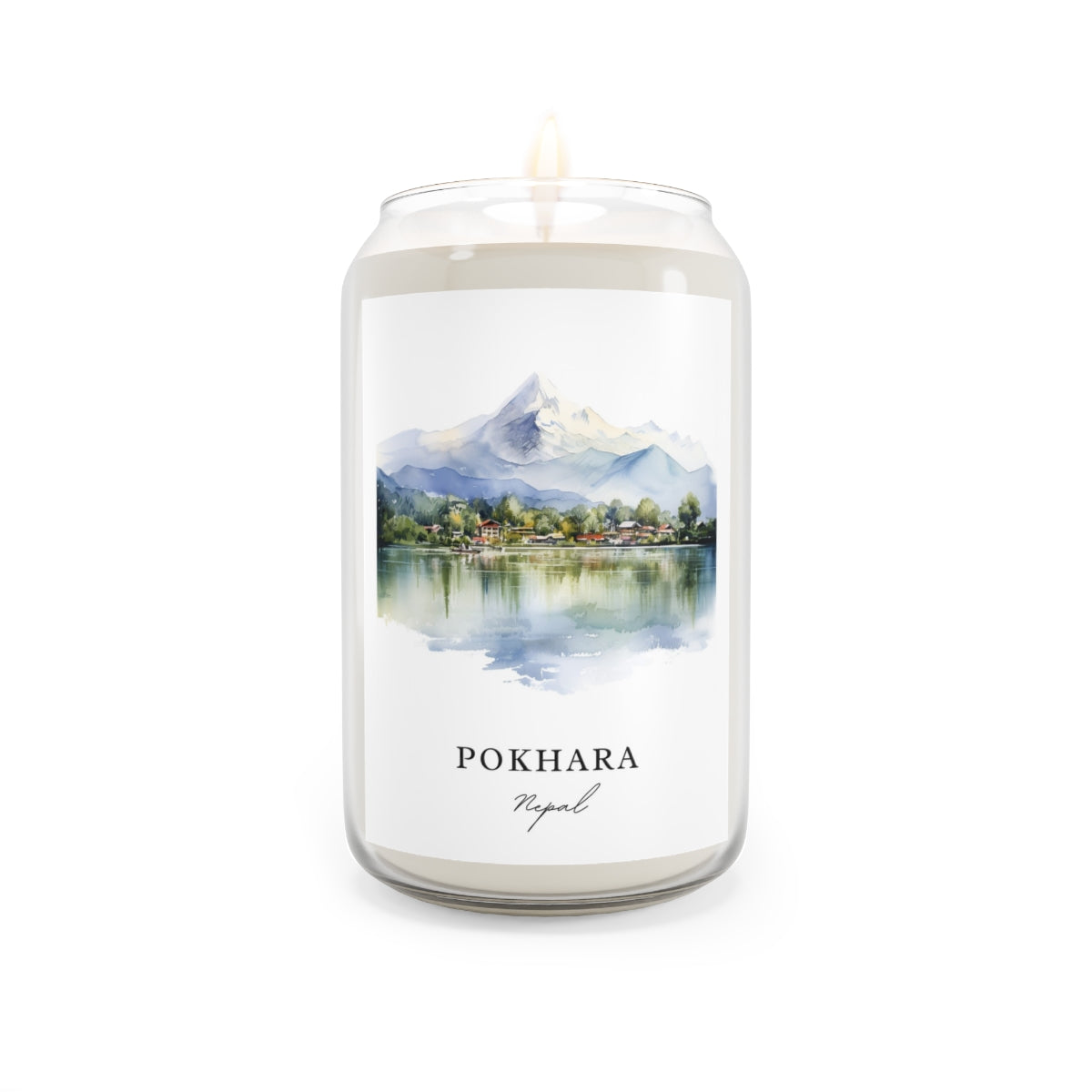 Pokhara, Nepal scented soy candle
