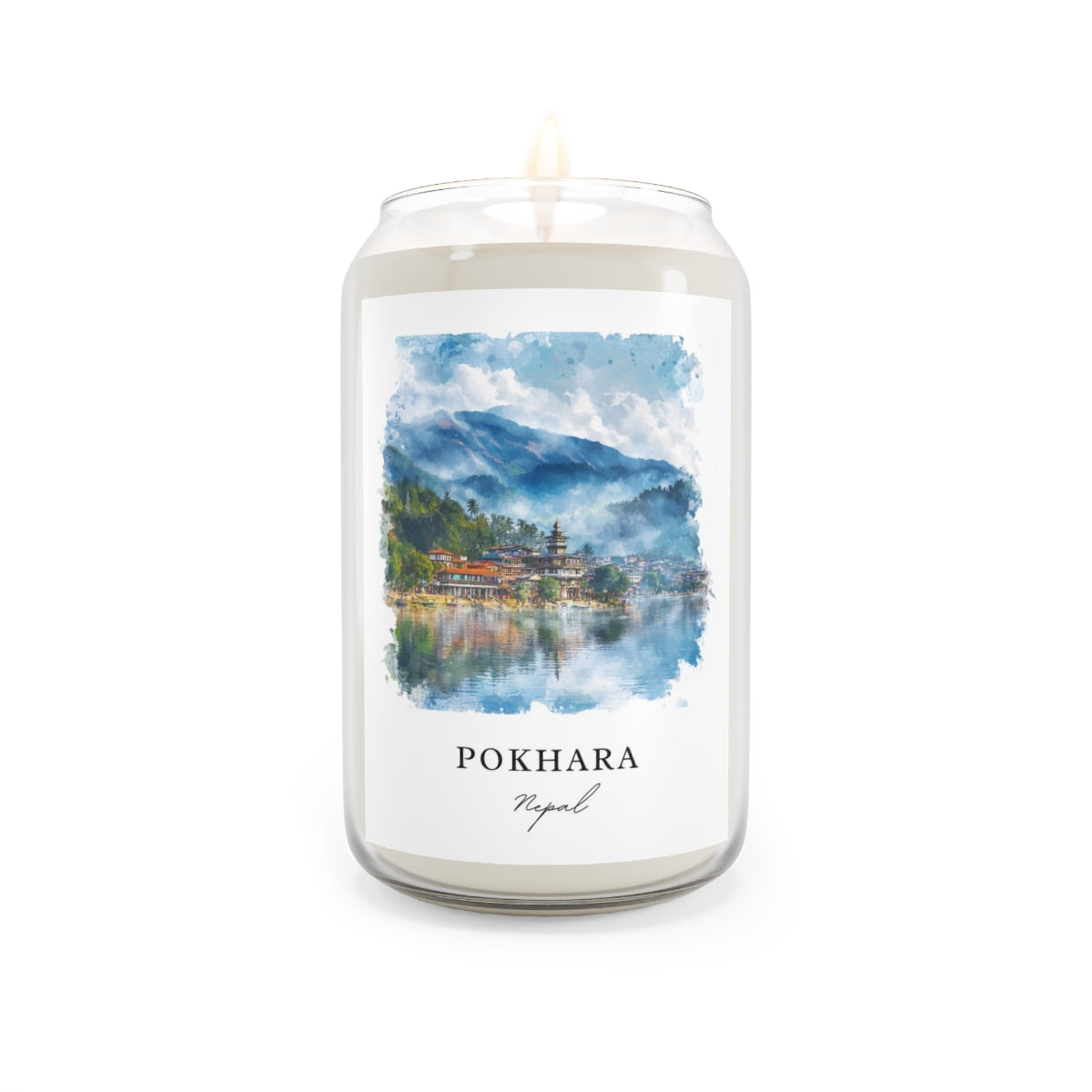 Pokhara, Nepal scented soy candle