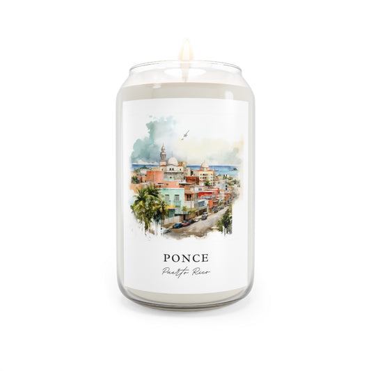 Ponce, Puerto Rico scented soy candle