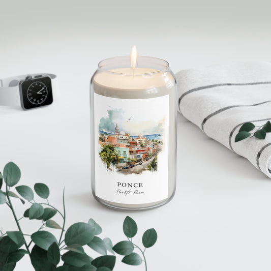 Ponce, Puerto Rico scented soy candle
