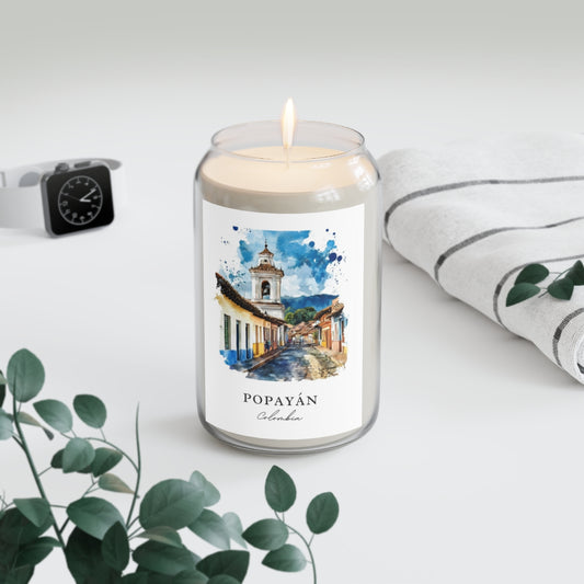 Popayán, Colombia scented soy candle