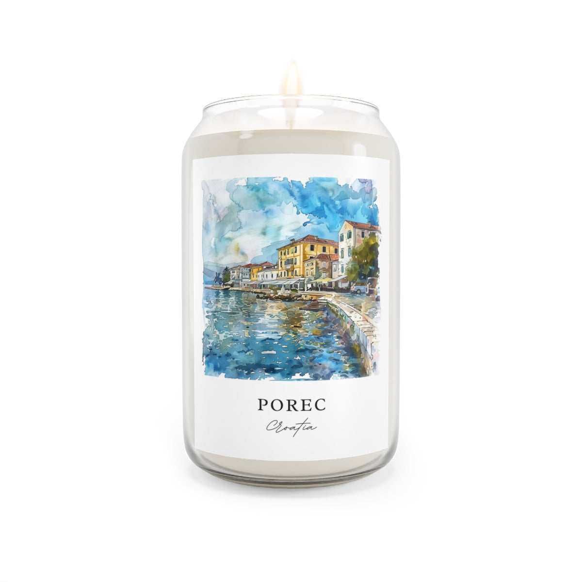 Porec, Croatia scented soy candle