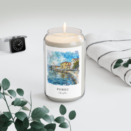Porec, Croatia scented soy candle