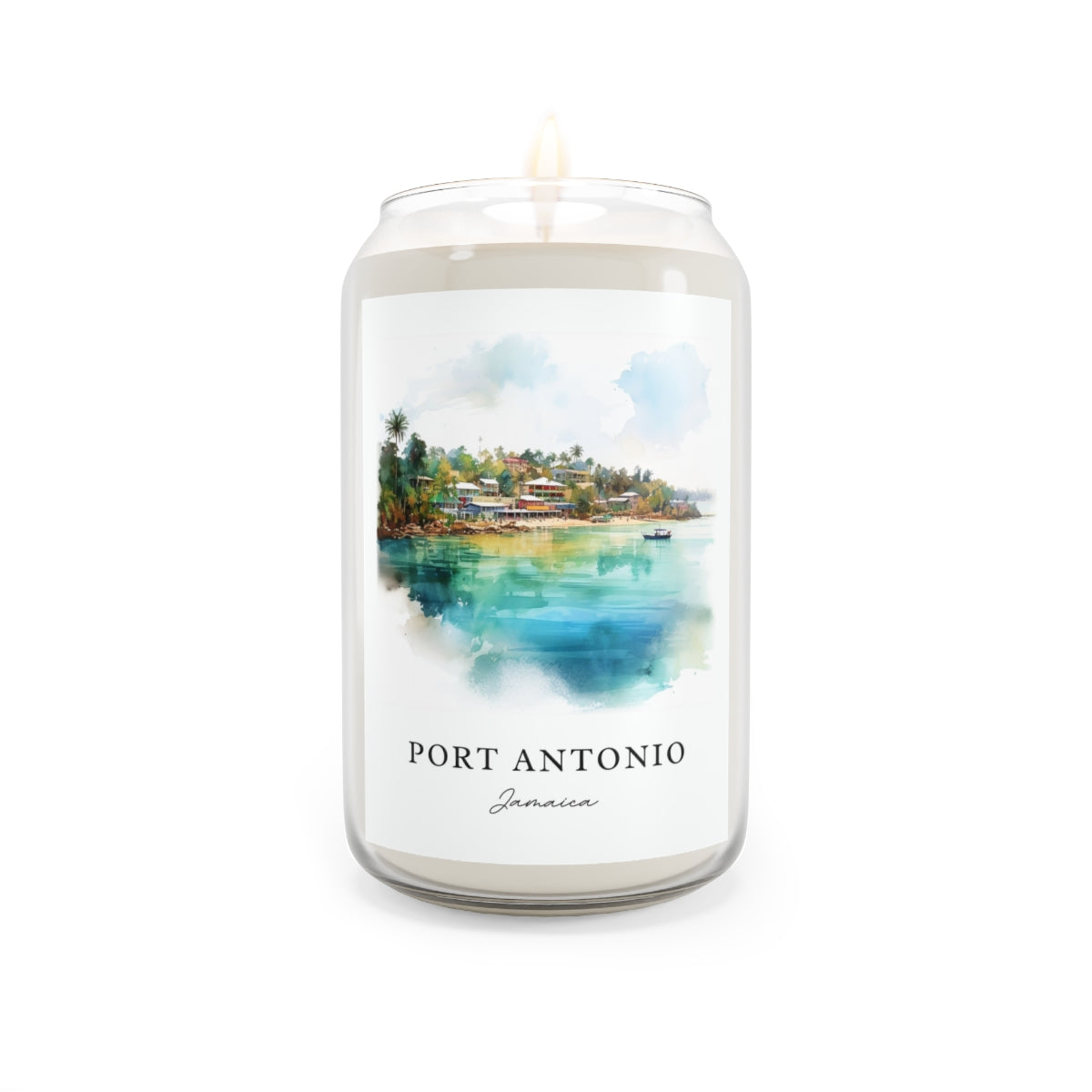 Port Antonio, Jamaica scented soy candle