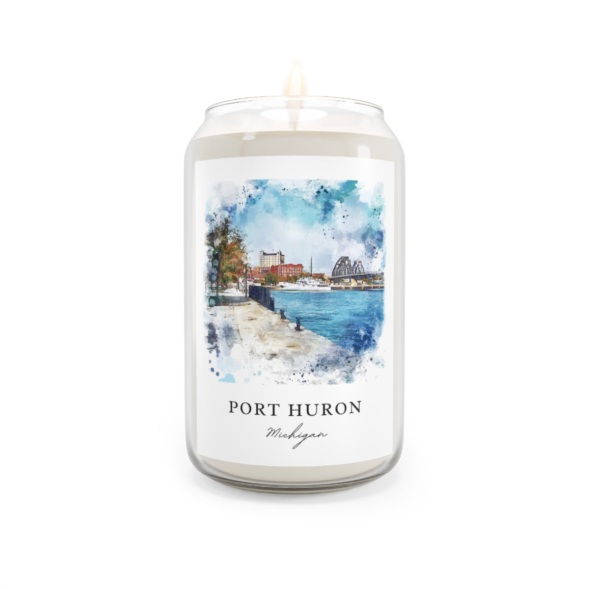 Port Huron, Michigan scented soy candle