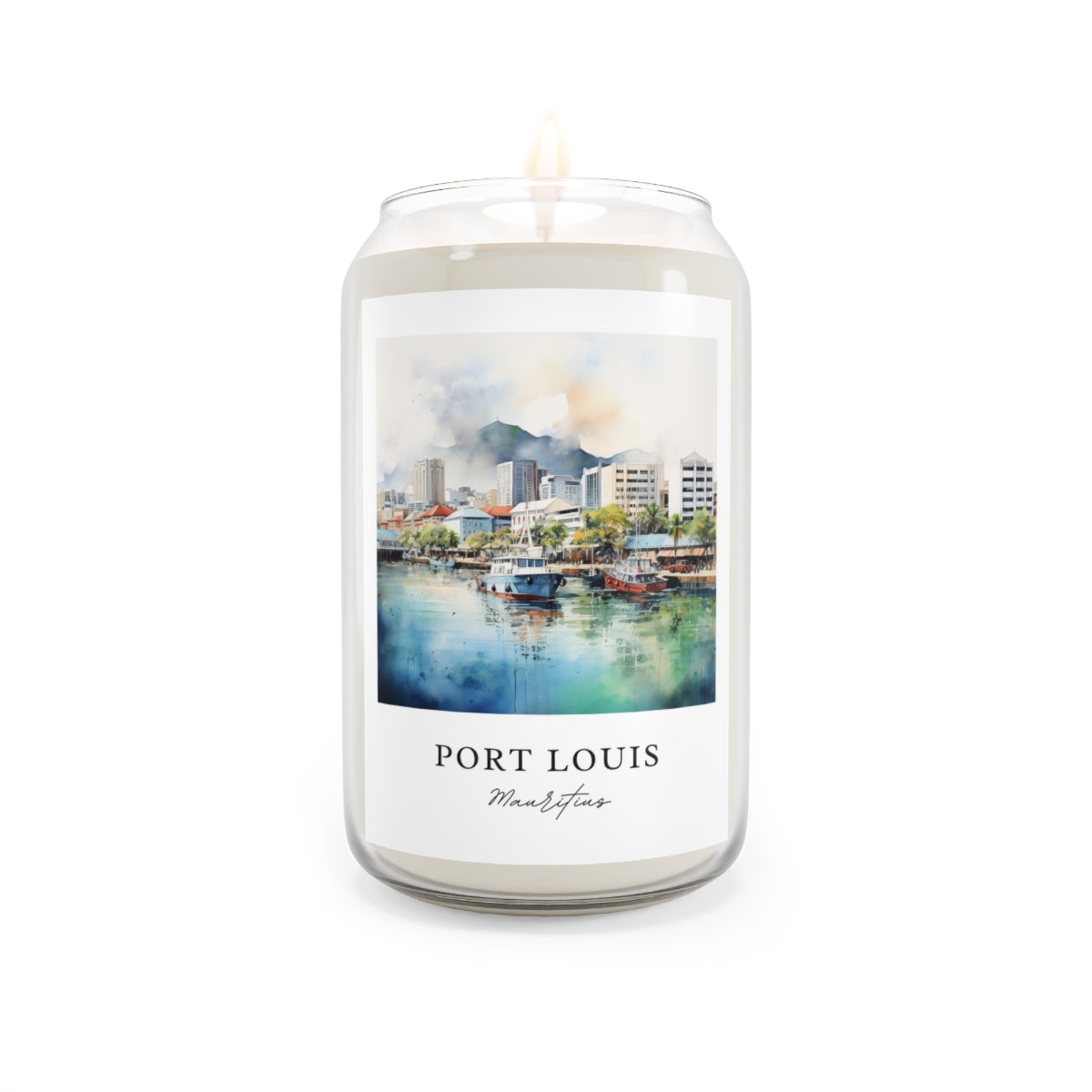 Port Louis, Mauritius scented soy candle