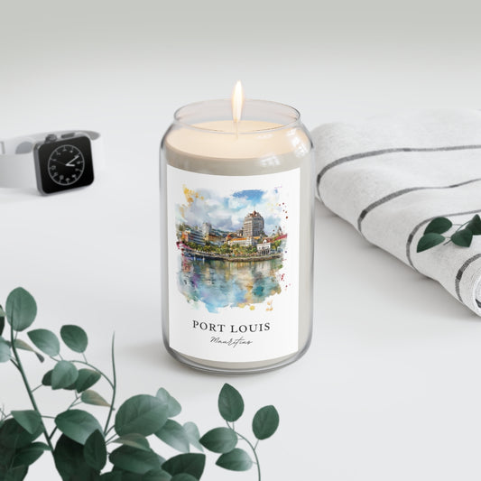 Port Louis, Mauritius scented soy candle