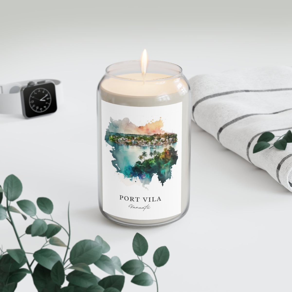 Port Vila, Vanuatu scented soy candle